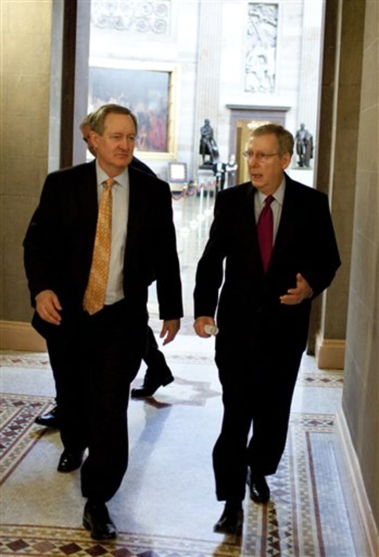 Mike Crapo, Mitch McConnell